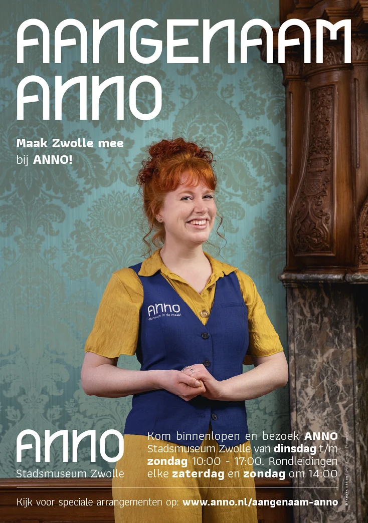 Poster voor ANNO Stadsmuseum Zwolle