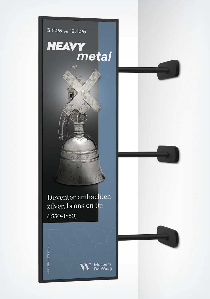 Campagne Heavy Metal: Deventer ambachten zilver, brons en tin (1550-1850)’ voor Museum De Waag