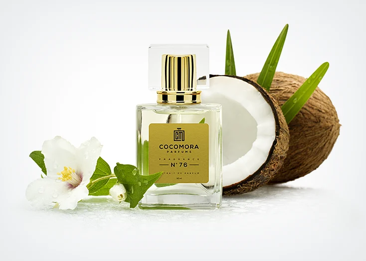 Productfotografie voor Cocomora Parfums