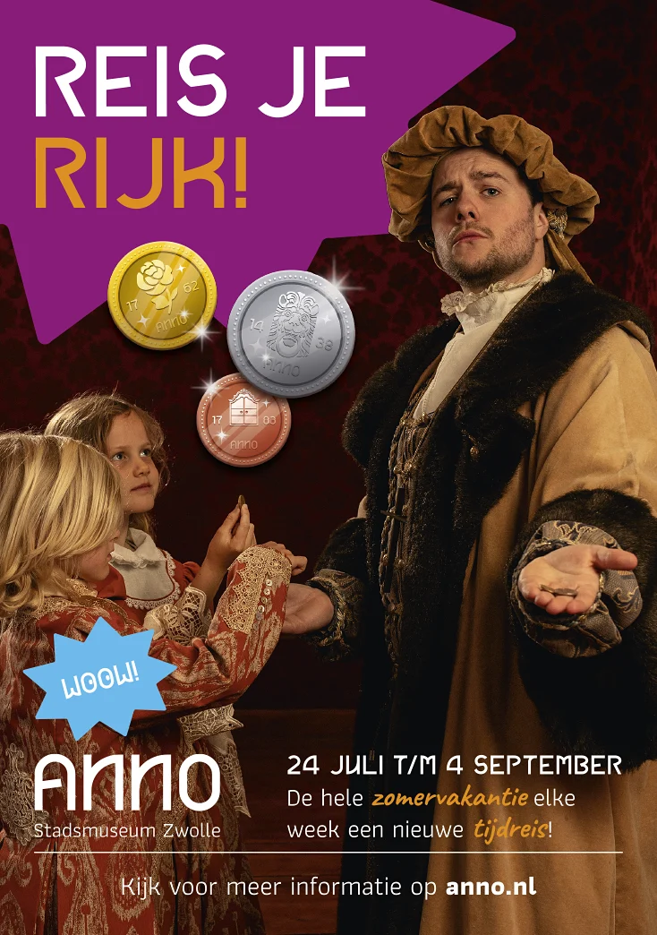 Campagne Hanze Escape ANNO Stadsmuseum Zwolle